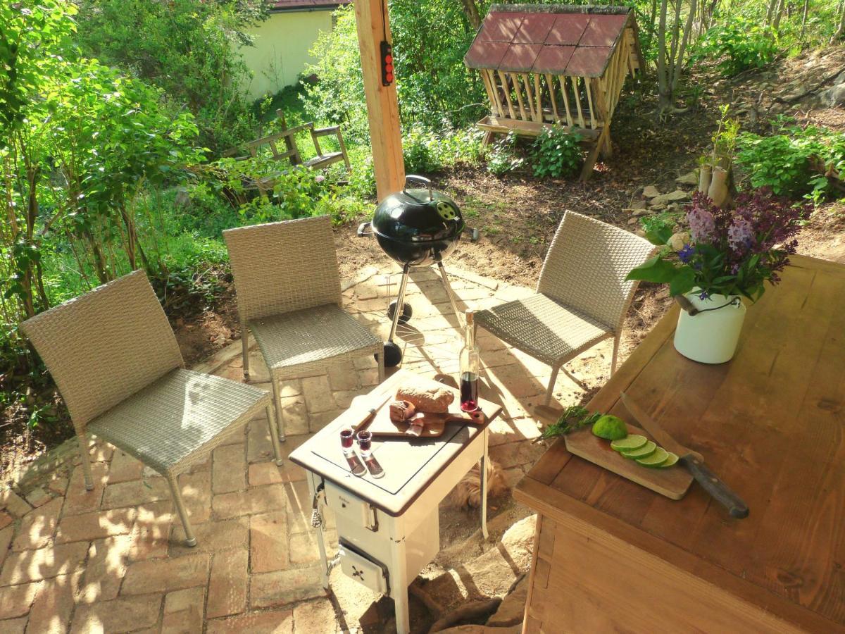 Chaloupka U Sv. Dyndy Apartment Nova Ves  Luaran gambar