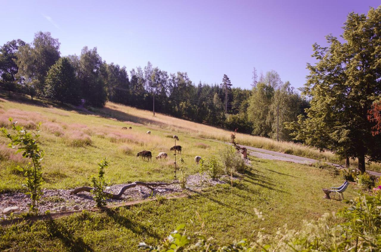 Chaloupka U Sv. Dyndy Apartment Nova Ves  Luaran gambar