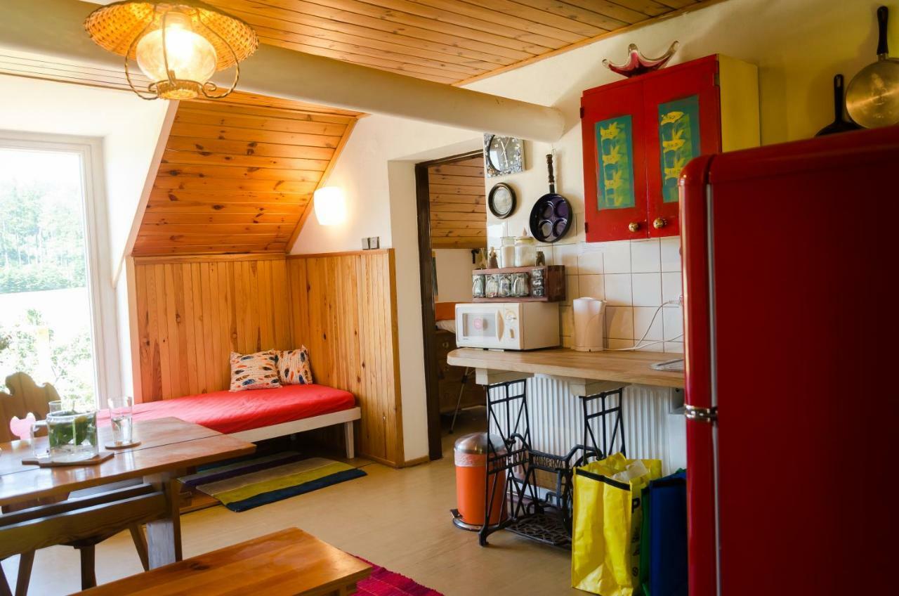 Chaloupka U Sv. Dyndy Apartment Nova Ves  Luaran gambar